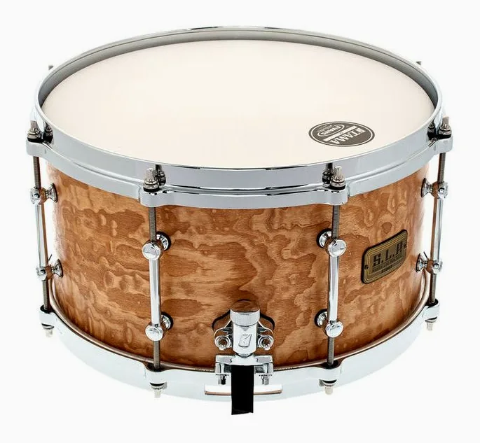 Tama LGM137-STA Sound Lab Snare, vue de dessus, photo 2