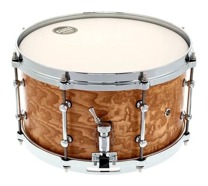 Tama LGM137-STA Sound Lab Snare, sur fond neutre, photo 3