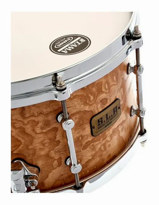 Tama LGM137-STA Sound Lab Snare, vue de profil, photo 4