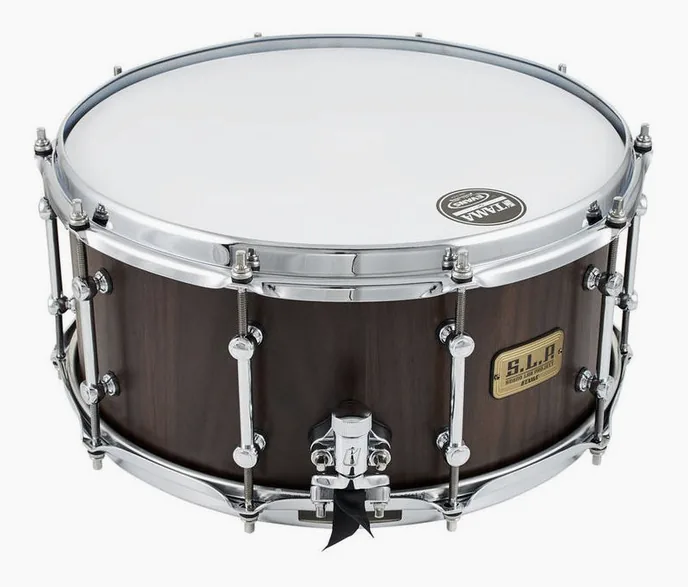 Tama LGW1465-MBW Sound Lab Snare, vue de profil, photo 3