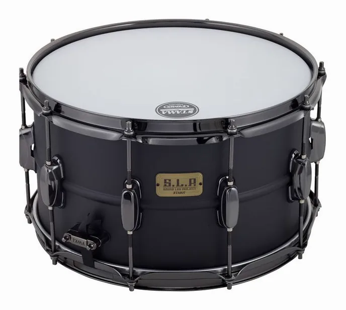 Tama LST148 Sound Lab Snare, de face sur fond neutre