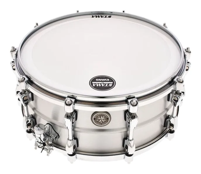 Tama PAL146 Starphonic Aluminium, vue de près, de face