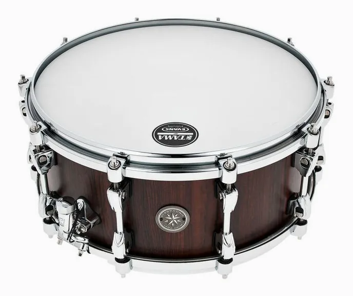 Tama PBC146 Starphonic Bubinga, de face sur fond neutre