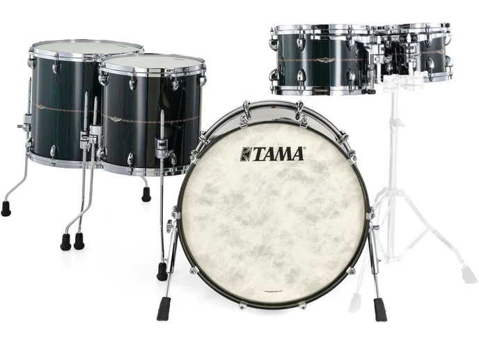 Tama STAR Drum Bubinga Set CDKG, vue de dessus, photo 2