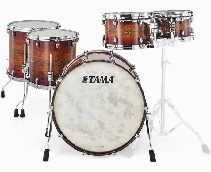 Tama STAR Drum Bubinga Set SAC, vue de dessus, photo 2