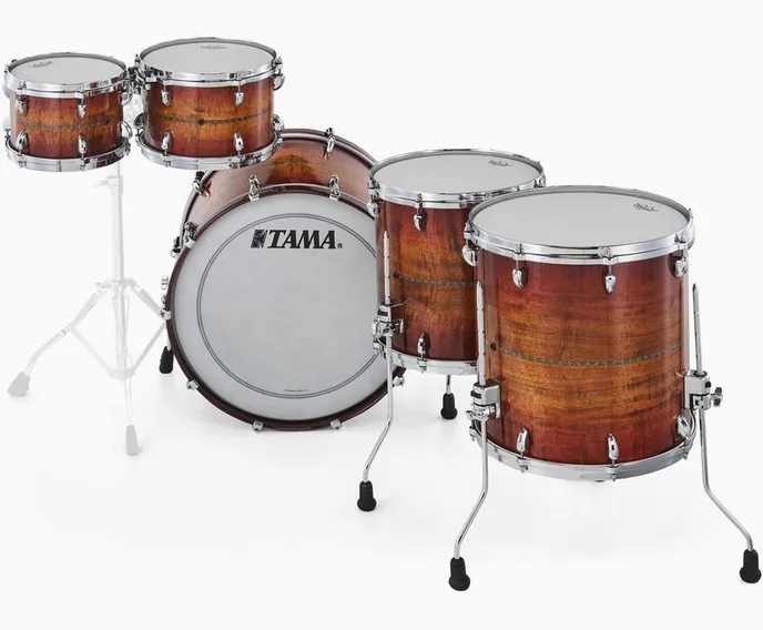 Tama STAR Drum Bubinga Set SAC, vue de face, photo 4