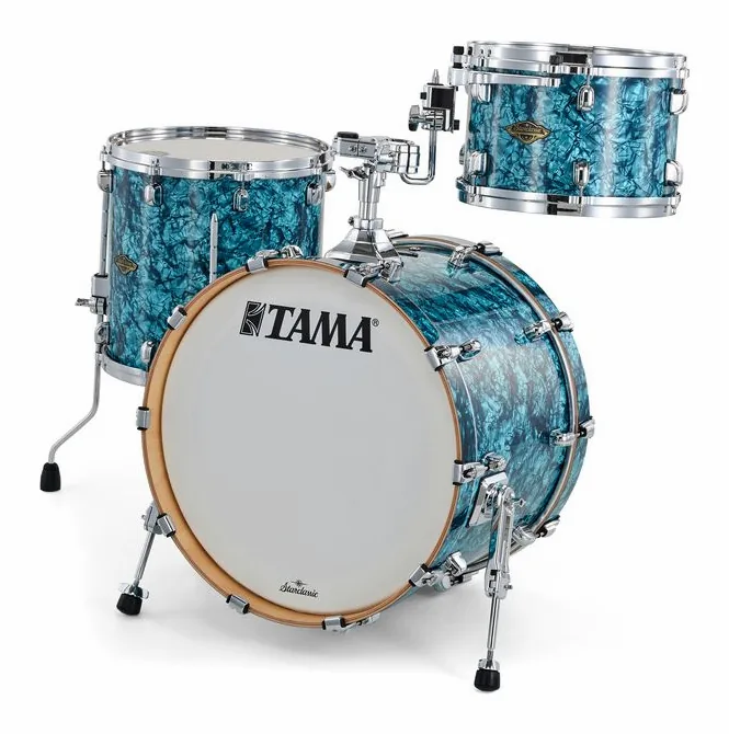Tama Starcl. Walnut/Birch 20" -TQP, de face sur fond neutre