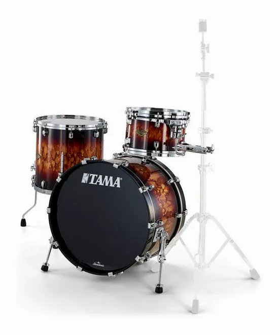 Tama Starcl. Walnut/Birch 3pcs -MBR, vue de près, de face