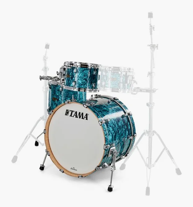 Tama Starcl. Walnut/Birch 3pcs -TQP, sur fond neutre