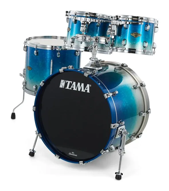Tama Starcl. Walnut/Birch 4pcs -MBI, de face sur fond neutre