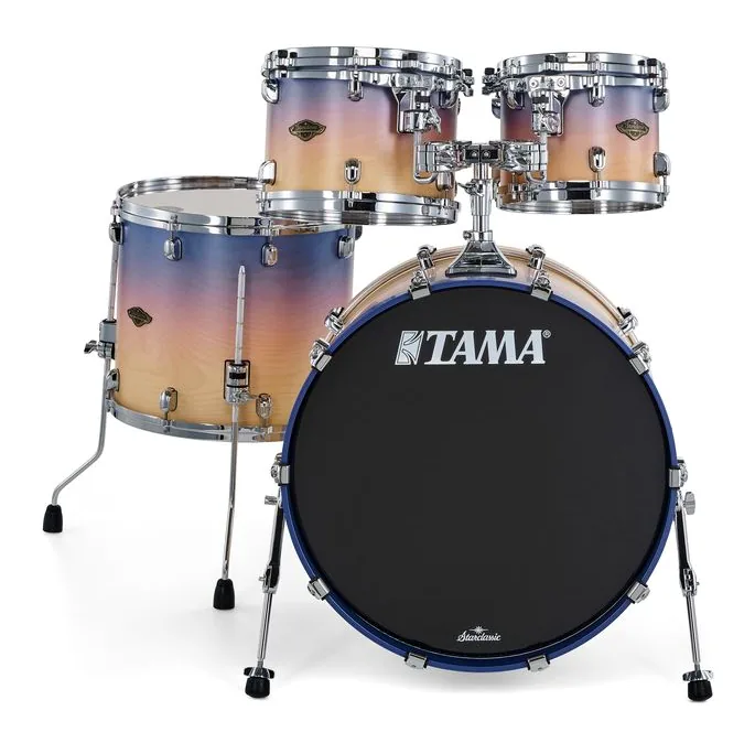 Tama Starcl. Walnut/Birch 4pcs -SAF, sur fond neutre, photo 2