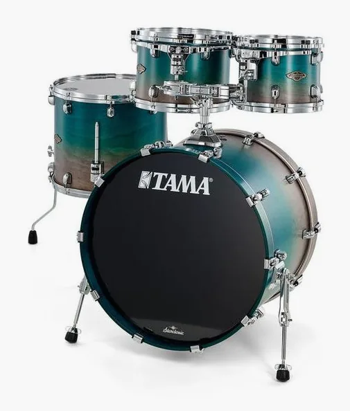 Tama Starcl. Walnut/Birch 4pcs -SPF, de face sur fond neutre