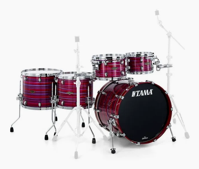 Tama Starcl. Walnut/Birch 5pcs -LPO, vue de dessus, photo 3
