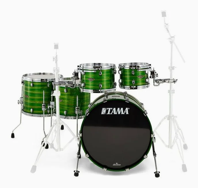 Tama Starcl. Walnut/Birch 5pcs -LSO, vue de dessus, photo 2