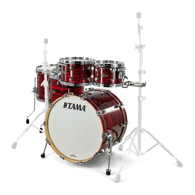 Tama Starcl. Walnut/Birch 5pcs -ROY, de face sur fond neutre