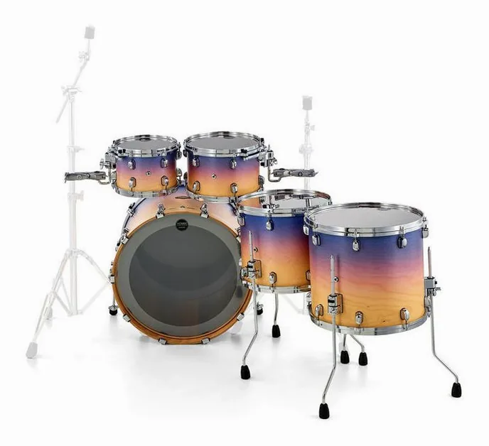 Tama Starcl. Walnut/Birch 5pcs -SAF, vue de dessus, photo 4