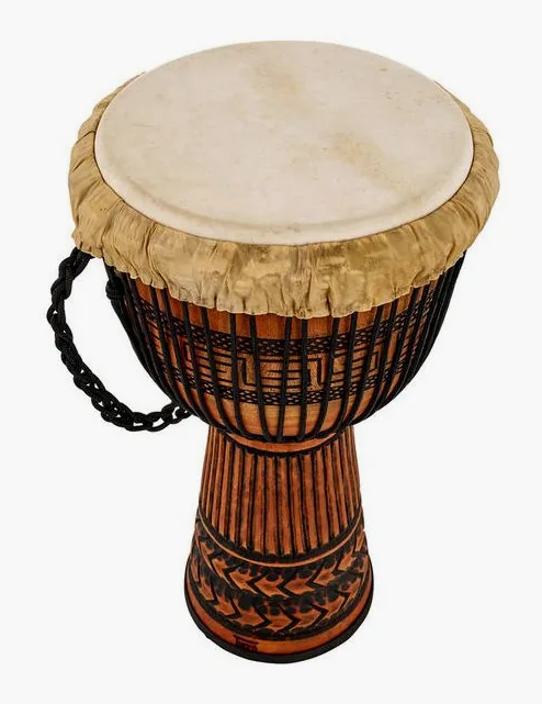 Terre Djembe Africa Style II 65cm, sur fond neutre, photo 4