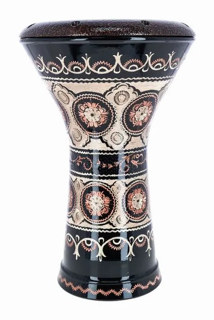Thomann 8,5" Engraved Copper Doumbek, vue de près, photo 2