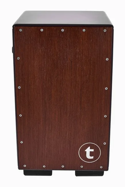 Thomann Cajon Adjustable Snare Coffee, sur fond neutre, photo 2