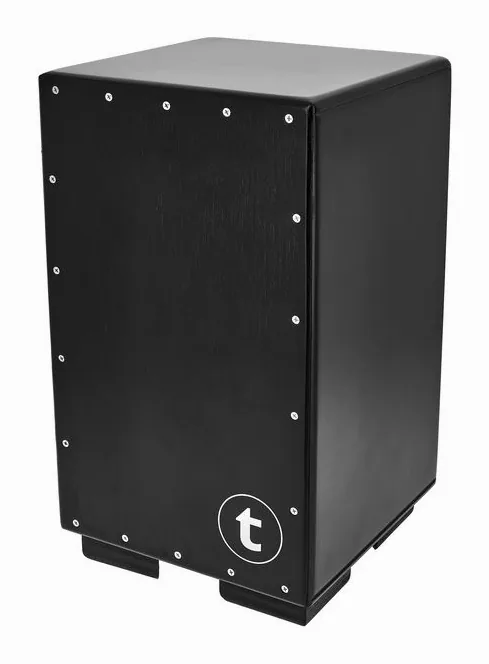 Thomann Cajon Adjustable Snare Onyx, sur fond neutre