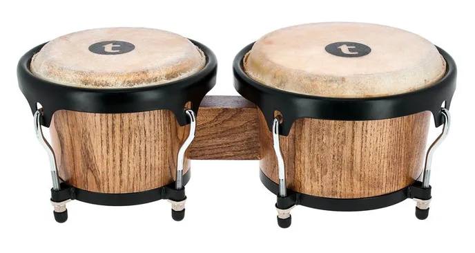 Thomann Dark Nature Bongo Set, vue de profil, photo 4