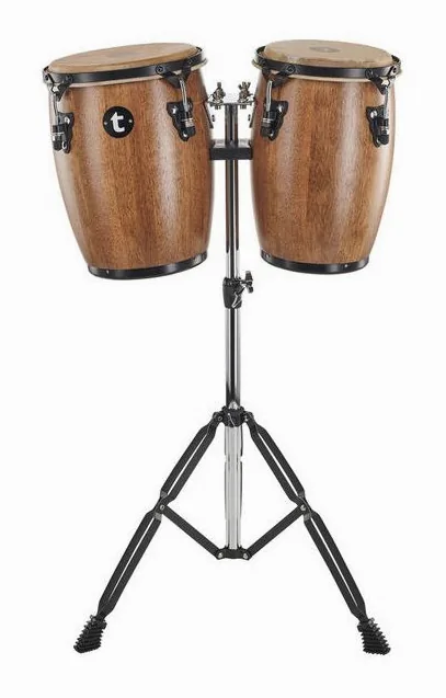 Thomann Dark Nature Street Conga Set, vue de trois quarts, photo 2