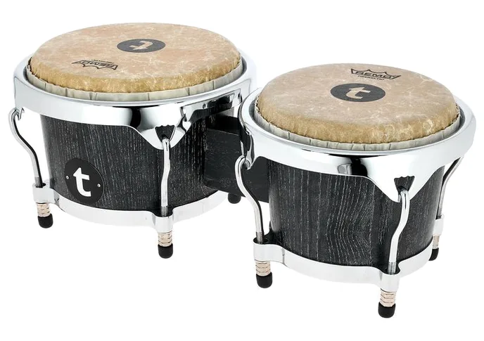 Thomann Latin Expert Bongos, de face sur fond neutre