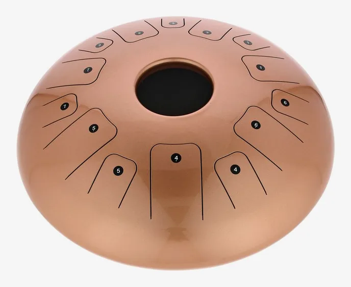 Thomann Sonority Tongue Drum 14" C, vue de près, de face
