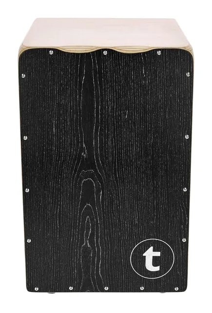 Thomann TCA Cajon Black, vue de face