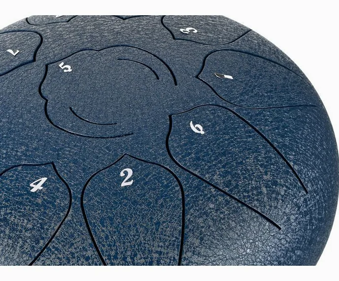 Thomann Tongue Drum 10" navy blue, vue de profil, photo 3