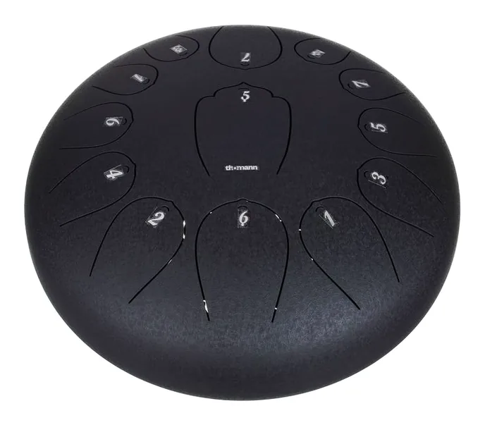 Thomann Tongue Drum 12,5" Lotus S, vue de près, de face