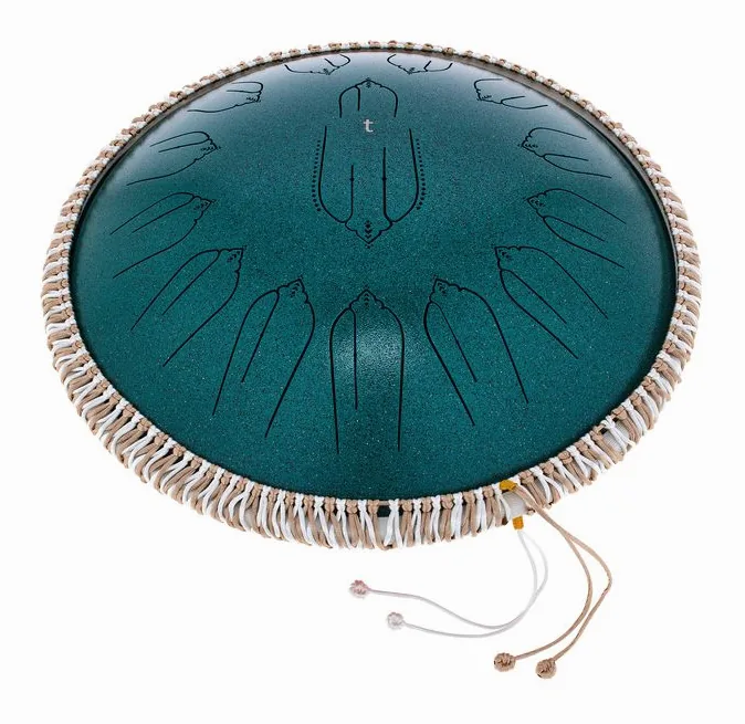 Thomann Tongue Drum 14" EQ D-Kurd 432, vue de face
