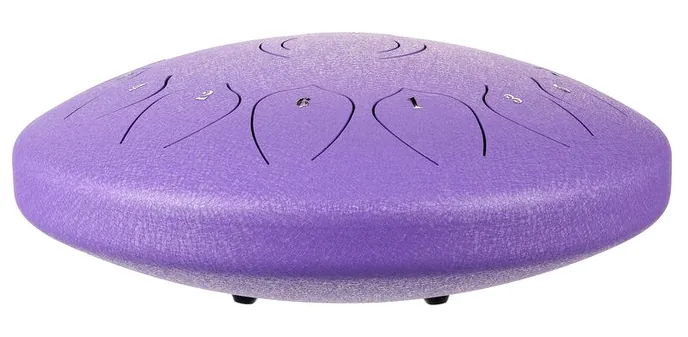 Thomann Tongue Drum 14" purple, vue de dessus, photo 2