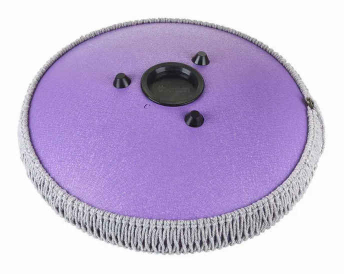 Thomann Tongue Drum 14" purple, vue de trois quarts, photo 3