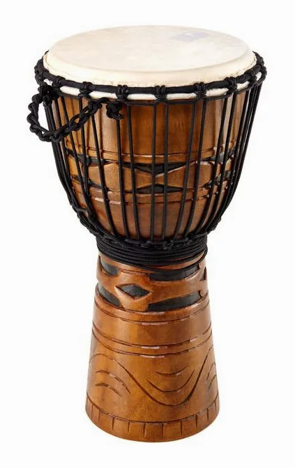 Toca 10" Origins Wood Djembe AM, sur fond neutre