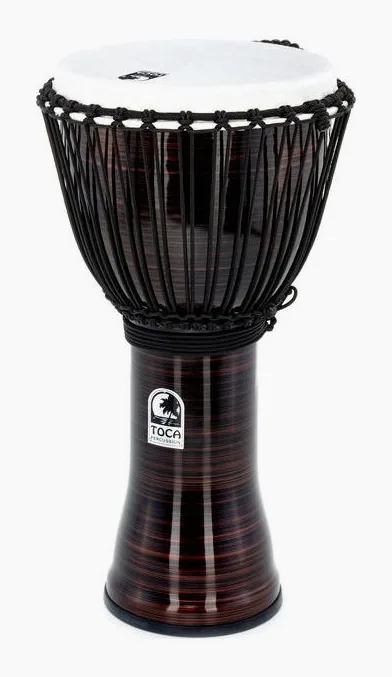 Toca 12" Freestyle II Djembe -SC, vue de près, de face