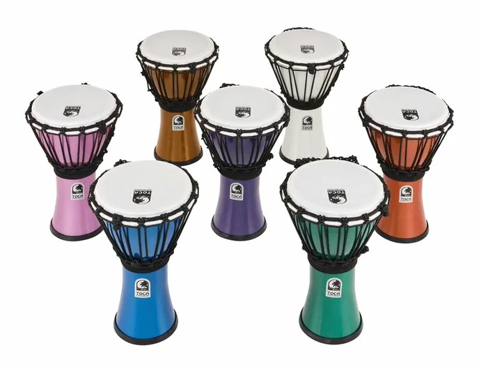 Toca 7" Colorsound Djembe Set, sur fond neutre