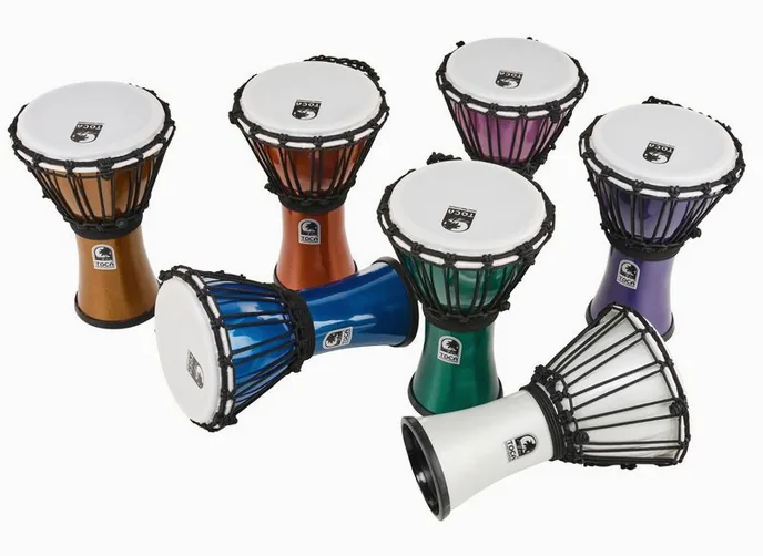 Toca 7" Colorsound Djembe Set, vue de face, photo 4