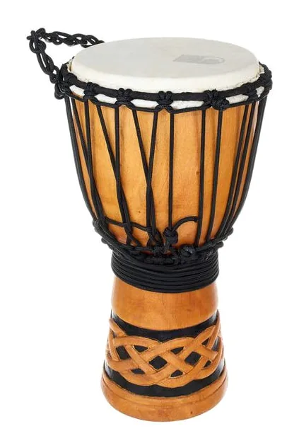Toca 8" Origins Wood Djembe CK, vue de près, de face