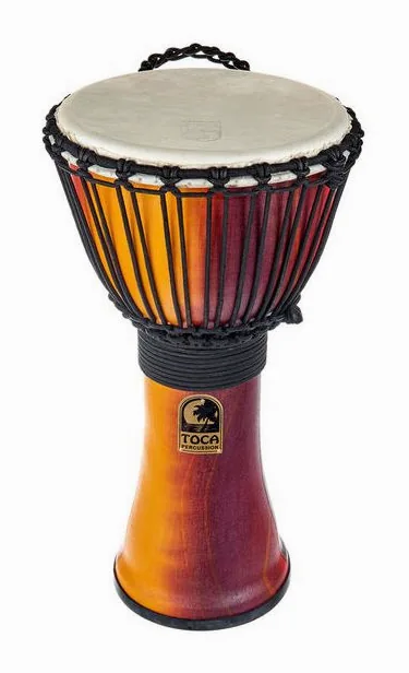 Toca SFDJ-10F Freestyle Djembe F, vue de près, de face