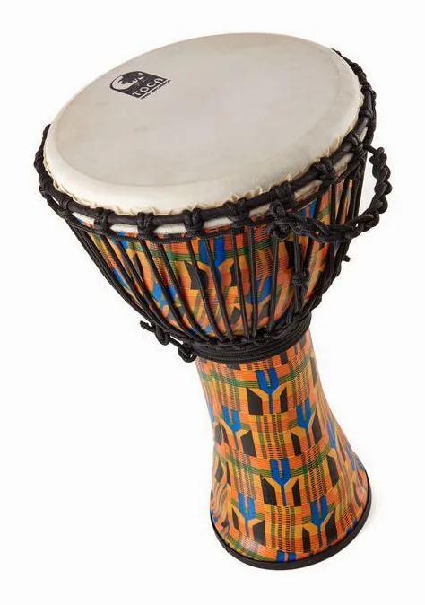 Toca SFDJ-10K 10" Freestyle Djembe, vue de profil, photo 2