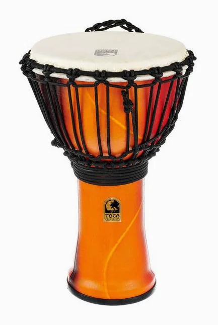 Toca SFDJ-9F 9" Freestyle Djembe, sur fond neutre