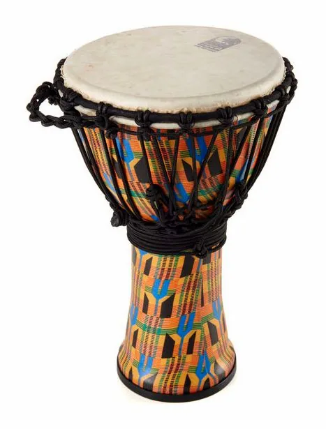 Toca SFDJ-9K 9" Freestyle Djembe, vue de près, de face