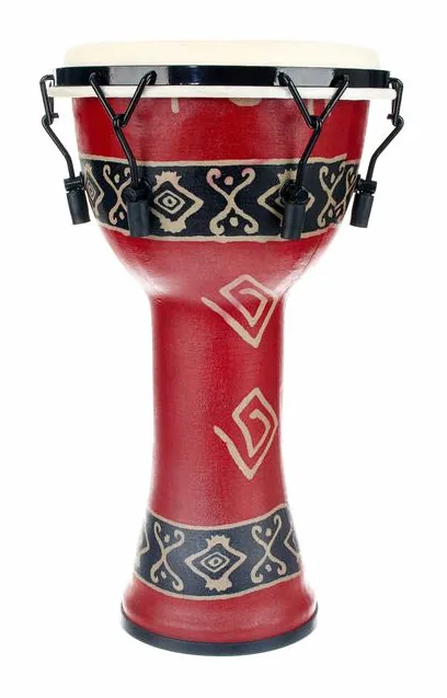 Toca SFDMX-10RP 10"Freestyle Djembe, vue de profil, photo 2