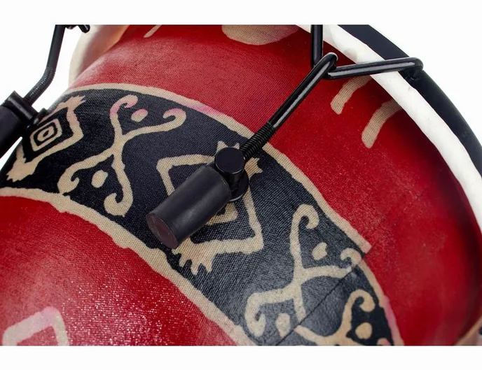 Toca SFDMX-10RP 10"Freestyle Djembe, vue de trois quarts, photo 4