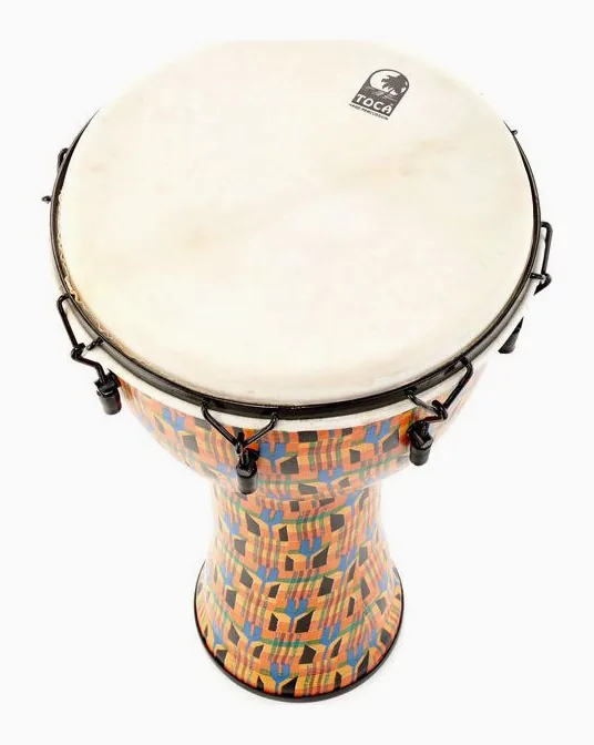 Toca SFDMX-14KB 14" Freest. Djembe, vue de dessus, photo 3