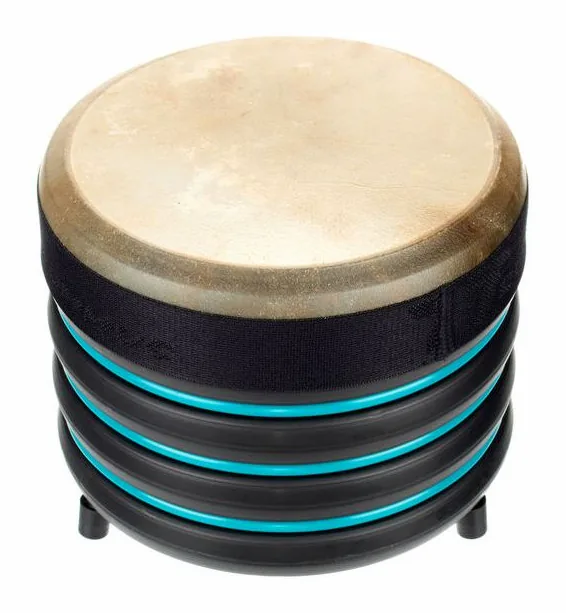 Trommus B1u Percussion Drum Medium, vue de face