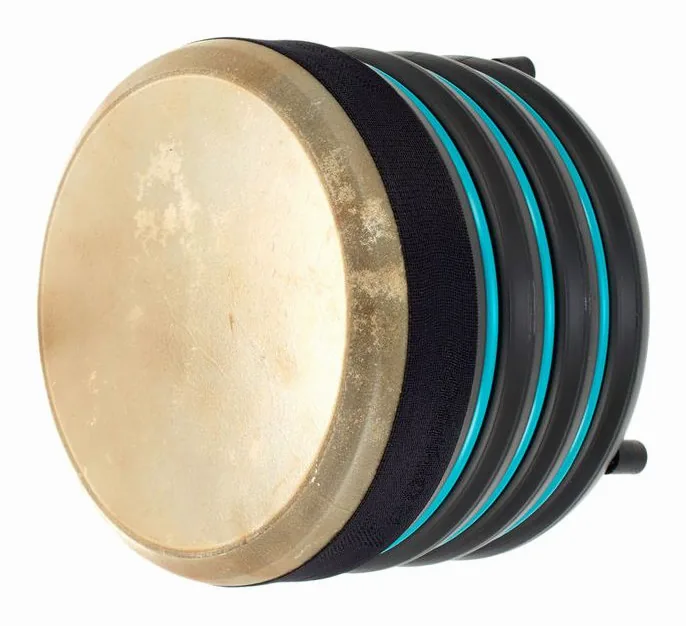 Trommus B1u Percussion Drum Medium, vue de trois quarts, photo 3