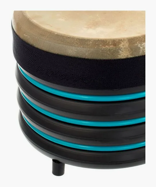 Trommus B1u Percussion Drum Medium, vue de dessus, photo 4
