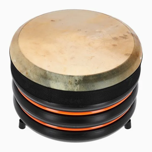 Trommus C1u Percussion Drum Small, de face sur fond neutre